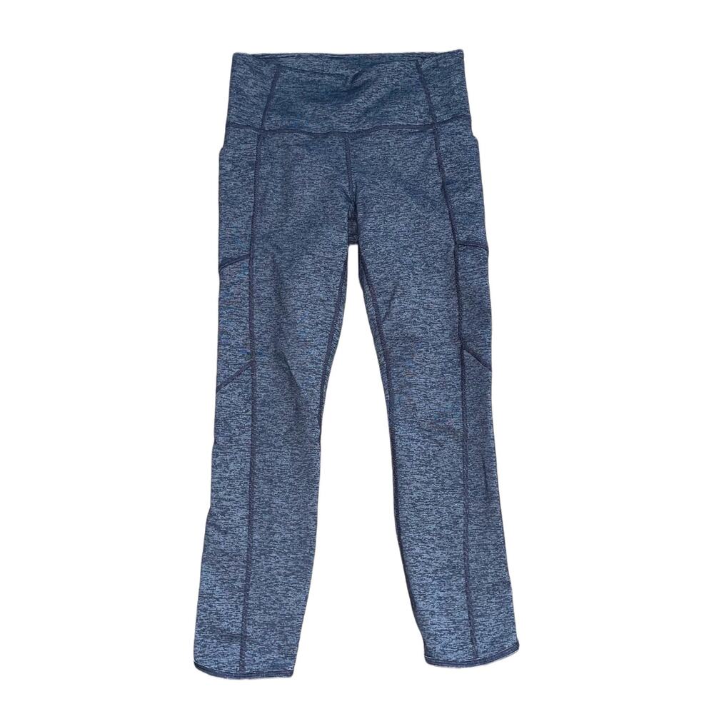 Athleta High Rise Chaturanga Capri Crop Leggings Gray Size Small